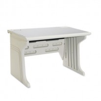 ASPIRA MODULAR DESK, RESIN, 48W X 28D X 30H, PLATINUM