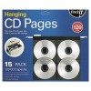 HANGING CD PAGES, 15/PACK