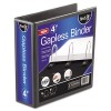 GAPLESS LOOP RING VIEW BINDER, 11 X 8-1/2, 4