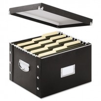 SNAP N STORE STORAGE BOX, LETTER/LEGAL, 16 1/4 X 9 3/4 X 13 1/4, BLACK