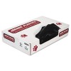 INDUSTRIAL STRENGTH COMMERCIAL CAN LINERS, 60 GAL, .7 MIL, BLACK, 100/CARTON