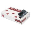INDUSTRIAL STRENGTH CAN LINERS, 45 GAL, .7 MIL, BLACK, 100/CARTON