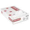 INDUSTRIAL STRENGTH COMMERCIAL CAN LINERS, 15 GAL, .5MIL, WHITE, 500/CARTON