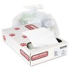 INDUSTRIAL STRENGTH COMMERCIAL CAN LINERS, 33 GAL, .9MIL, WHITE, 100/CARTON