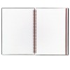 POLY TWINWIRE NOTEBOOK, MARGIN RULE, 8-1/4 X 11-3/4, 70 SHEETS/PAD