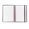 POLY TWINWIRE NOTEBOOK, RULED, 5-7/8 X 4-1/8, WHITE, 70 SHEETS/PAD