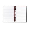TWINWIRE HARDCOVER NOTEBOOK, LEGAL RULE, 5-7/8 X 8-1/4, WHITE, 70 SHEETS