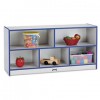 RAINBOW ACCENTS SINGLE STORAGE UNITS, 48W X 15D X 24-1/2H, PURPLE/FRECKLED GRAY