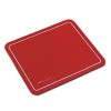 SRV OPTICAL MOUSE PAD, NONSKID BASE, 9 X 7-3/4, RED