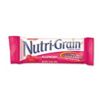NUTRI-GRAIN CEREAL BARS, RASPBERRY, INDV WRAPPED 1.3OZ BAR, 16 BARS/BOX