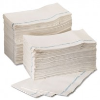 WYPALL X80 FOODSERVICE PAPER TOWEL, 12.5X23.5, BLUE/WHITE, 150/CT