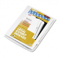 80000 SERIES LEGAL INDEX DIVIDERS, SIDE TAB, PRINTED 