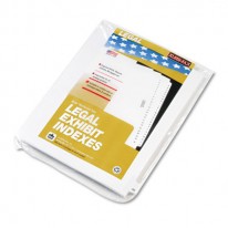 80000 SERIES LEGAL INDEX DIVIDERS, SIDE TAB, PRINTED 