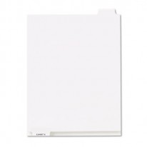 80000 SERIES LEGAL INDEX DIVIDERS, BOTTOM TAB, PRINTED 