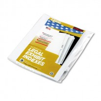 90000 SERIES LEGAL EXHIBIT INDEX DIVIDERS, SIDE TAB, PRINTED 