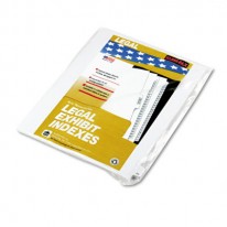 90000 SERIES LEGAL EXHIBIT INDEX DIVIDERS, SIDE TAB, PRINTED 