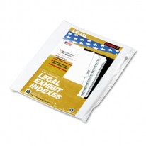 90000 SERIES LEGAL EXHIBIT INDEX DIVIDERS, 1/26 CUT TAB, TITLE 