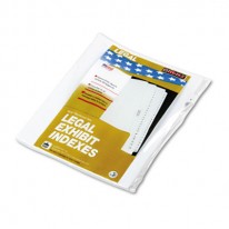 90000 SERIES LEGAL EXHIBIT INDEX DIVIDERS, 1/26 CUT TAB, TITLE 