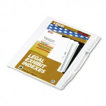 90000 SERIES LEGAL EXHIBIT INDEX DIVIDERS, 1/10 CUT TAB, 