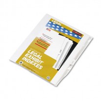 90000 SERIES LEGAL EXHIBIT INDEX DIVIDERS, 1/10 CUT TAB, 