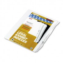 90000 SERIES LEGAL EXHIBIT INDEX DIVIDERS, 1/10 CUT TAB, 