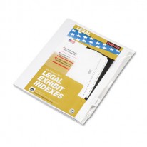 90000 SERIES LEGAL EXHIBIT INDEX DIVIDERS, 1/10 CUT TAB, 