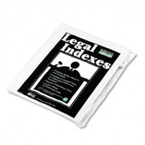 90000 SERIES LEGAL EXHIBIT INDEX DIVIDERS, 1/10 CUT TAB, 