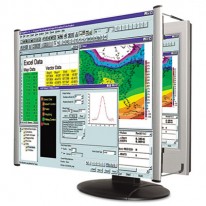 LIGHTWEIGHT, LCD MONITOR MAGNIFIER FILTER, FITS 17