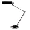 FULL SPECTRUM CABLE SUSPENSION DESK LAMP, 30-1/2 INCHES HIGH, BLACK/SILVER