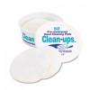 CLEAN-UPS HAND CLEANING PADS, CLOTH, 3 X 3, WHITE, 50/PACK