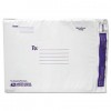 USPS WHITE POLY BUBBLE MAILER, #5, WHITE, 25/PACK