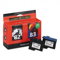 18L0860 INK, 2/PACK, BLACK; TRI-COLOR