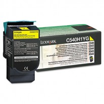 C540H1YG HIGH-YIELD TONER, 2000 PAGE-YIELD, YELLOW