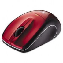 M505 WIRELESS MOUSE, UNIFYING USB RECEIVER, RED
