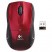 M505 WIRELESS MOUSE, UNIFYING USB RECEIVER, RED