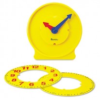 CHANGING FACES CLOCK, FOR GRADES K-4