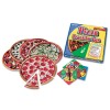 PIZZA FRACTION FUN MATH GAME, FOR GRADES 1 AND UP