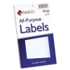 MULTIPURPOSE SELF-ADHESIVE REMOVABLE LABELS, 2 X 4, WHITE, 120/PACK