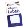 MULTIPURPOSE SELF-ADHESIVE REMOVABLE LABELS, 3 X 5, WHITE, 40/PACK