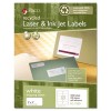 RECYCLED LASER AND INKJET LABELS, 2 X 4, WHITE, 1000/BOX