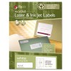 RECYCLED LASER AND INKJET LABELS, 1-1/3 X 4, WHITE, 1400/BOX