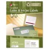 RECYCLED LASER AND INKJET LABELS, 1/2 X 1-3/4, WHITE, 8000/BOX