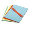 DATA CARDS FOR MAGNETIC CARD HOLDERS, ASSORTED COLORS, 10 8-1/2 X 11 SHEETS/PACK