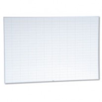 PLANNING BOARD, 2 X 3 GRID, PORCELAIN-ON-STEEL, 72 X 48, BLUE/WHITE