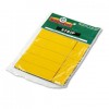 MAGNETIC WRITE-ON/WIPE-OFF PRE-CUT STRIPS, 2 X 7/8, YELLOW, 25/PACK