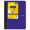 COMPOSITION BOOK, COLLEGE RULE, 9-3/4 X 7-1/2, 1 SUBJECT 100 SHEETS, ASSORTED