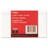 INDEX CARDS, COLLEGE RULED, 3 X 5, WHITE, 100/PACK