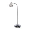 CLASSIC INCANDESCENT EXAM LAMP, THREE PRONG, 74 INCH, GOOSENECK, STAINLESS STEEL