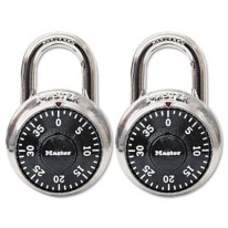 COMBINATION LOCK, STAINLESS STEEL, 1-7/8