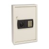 ELECTRONIC KEY SAFE, 48-KEY, STEEL, SAND, 11 3/4 X 4 X 17 3/8